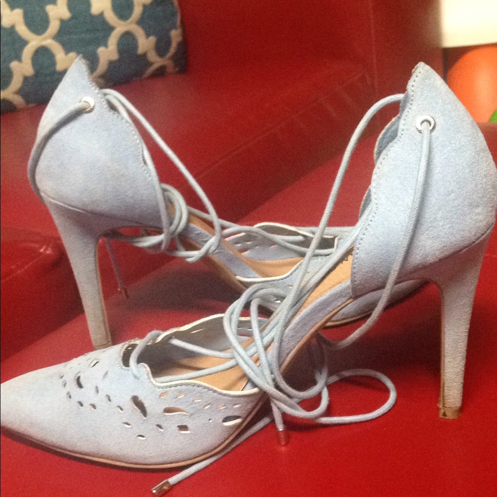 Light Blue Pumps